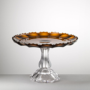 Mario Luca Giusti Girasole Kapaklı Sunumluk 21,5x33 cm Amber görseli 2