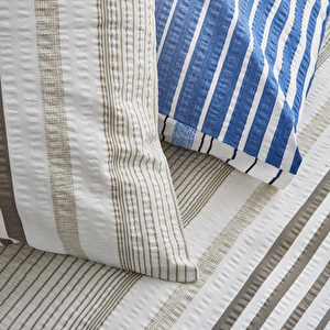 Nautica Home Olympus Stripe Çift Kişilik Nevresim Takımı Blue görseli 5