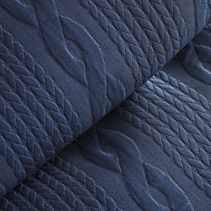 Nautica Home Rope Tek Kişilik Yatak Örtüsü Seti Navy görseli 6