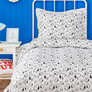 Peanuts by Karaca Home Snoopy Lazy Days Tek Kişilik Yatak Örtüsü Set görseli 2