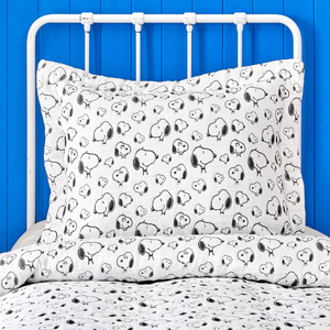 Peanuts by Karaca Home Snoopy Lazy Days Tek Kişilik Yatak Örtüsü Set görseli 3