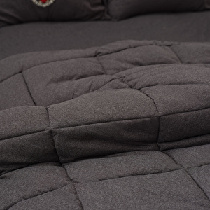 Harvard by Karaca Home Tek Kişilik Cotton Comfort Antrasit görseli 5