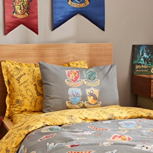 Karaca Home Harry Potter By Draco Çift Kişilik Nevresim Takımı görseli 5