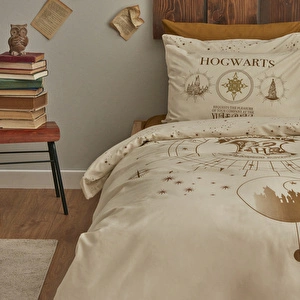Karaca Home Harry Potter Charm %100 Pamuk Tek Kişilik Nevresim Takımı görseli 2