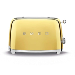 Smeg 2x1 Ekmek Kızartma TSF01GOEU Gold görseli 1