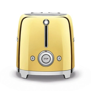 Smeg 2x1 Ekmek Kızartma TSF01GOEU Gold görseli 4