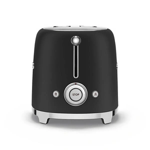 Smeg 2x1 Ekmek Kızartma TSF01BLMEU Matte Black görseli 5