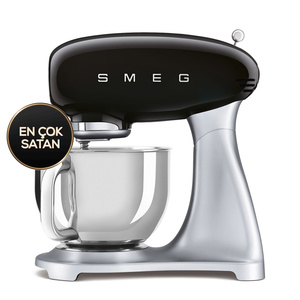 Smeg Hamur Karıştırma Makinesi Black Smf02bleu görseli 3