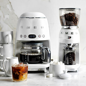 Smeg Filtre Kahve Makinesi White Dcf02wheu görseli 2