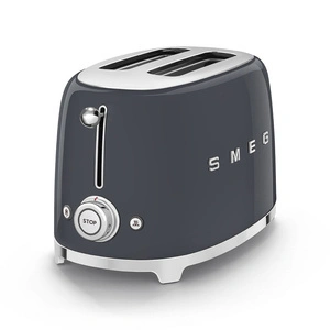 Smeg 2x1 Ekmek Kızartma TSF01GREU Barut Gri görseli 3