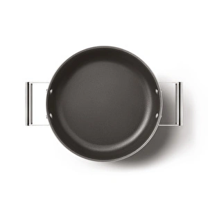 Smeg Cookware Kırmızı Tencere Cam Kapaklı 28 cm görseli 2
