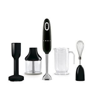 Smeg El Blender Set Black Hbf22bleu New Version görseli 1