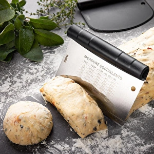 GEFU Paslanmaz Çelik Hamur Spatulası görseli 5