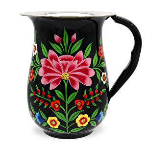 3rd Culture Siyah Lotus Sürahi görseli 3