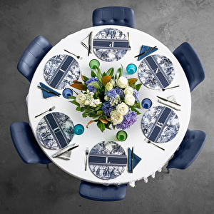 Baci Milano Alphabet B Harfli Servis Altlığı 34 cm görseli 4