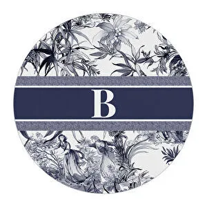 Baci Milano Alphabet B Harfli Servis Altlığı 34 cm görseli 1