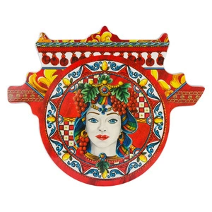 Joke Sicily Kesme Tahtası Kırmızı