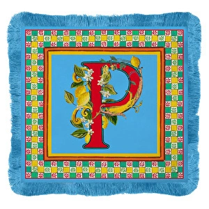Ortigia Amerikan Servisi P Harfli 38 cm x 38 cm