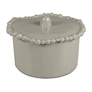 Baci Milano Joke Table Kitchen Melamin Bisküvi Kavanozu 14 cm x 21 cm Kahverengi görseli 2