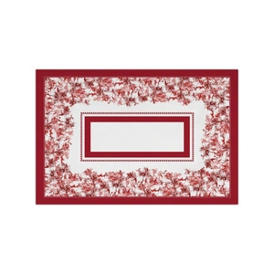 Baci Milano Le Rouge Masa Örtüsü 160 cm x 240 cm Kırmızı görseli 2