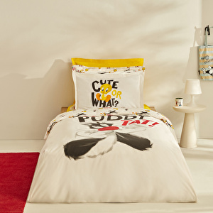 Karaca Home Looney Tunes Best Friends Tek Kişilik Nevresim Takımı görseli 1