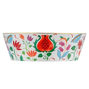 İstanbul Porselen Nar New Bone Kase 23 cm görseli 4