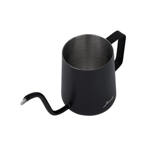 Jumbo Venti Siyah Çelik Coffe Kettle 600 ml görseli 3