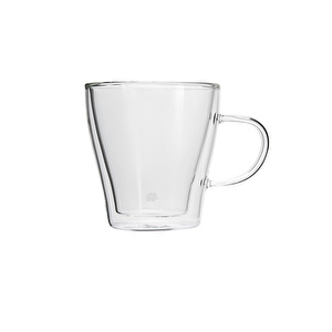 Jumbo Glory Double Wall 2'li Kulplu Bardak 250 ml görseli 4