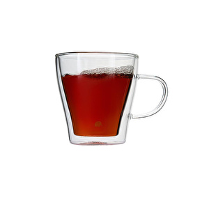 Jumbo Glory Double Wall 2'li Kulplu Bardak 250 ml görseli 6