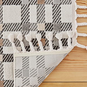 Kaşmir Halı 7/24 İskandinav Tartans 120x180 cm görseli 4