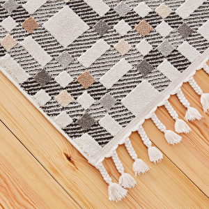 Kaşmir Halı 7/24 İskandinav Tartans 120x180 cm görseli 5