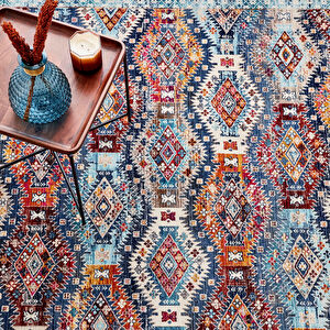 Kaşmir Halı 7/24 Alaca Exclusive Kula 160x230 cm görseli 1