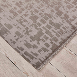 Kaşmir Halı Kadife Kuvars Vizon 120x180 cm görseli 5