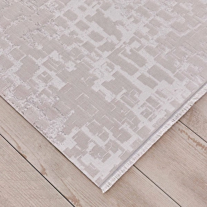 Kaşmir Halı Kadife Kuvars Seashell 200x290 cm görseli 6