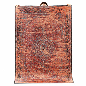 Kaşmir Halı Dekoratif Art Retro Kapadokya 80x300 cm görseli 1
