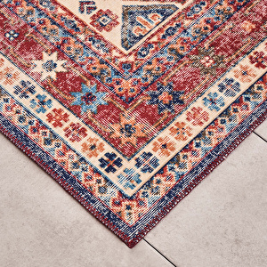 Kaşmir Halı Dekoratif Art Türkmen İsfahan 160x230 cm görseli 5