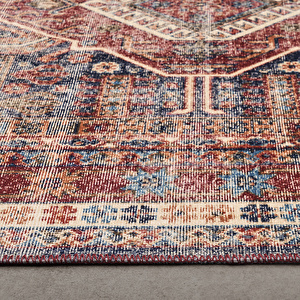 Kaşmir Halı Dekoratif Art Türkmen İsfahan 160x230 cm görseli 6