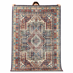 Kaşmir Halı Dekoratif Art Türkmen İsfahan 180x280 cm görseli 1