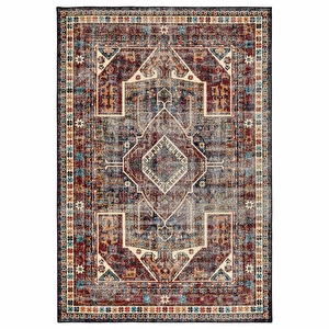 Kaşmir Halı Dekoratif Art Türkmen İsfahan 180x280 cm görseli 3