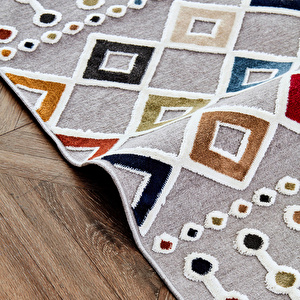 Kaşmir Halı Viskon Modern Andores 80x150 cm  görseli 3