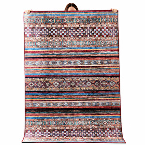 Kaşmir Halı Dekoratif Art Türkmen Turpan 180x280 cm görseli 1