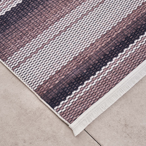 Kaşmir Halı Dekoratif Art Trend Örgü 80x150 cm görseli 6