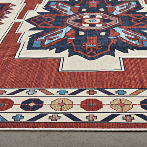 Kaşmir Halı Dekoratif Art Türkmen Village 160x230 cm görseli 4