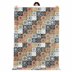 Kaşmir Halı Dekoratif Art Türkmen Kaşgar 160x230 cm görseli 1