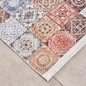 Kaşmir Halı Dekoratif Art Türkmen Kaşgar 160x230 cm görseli 5