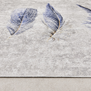 Kaşmir Halı Dekoratif Art Mutfak Feather 120x180 cm görseli 4