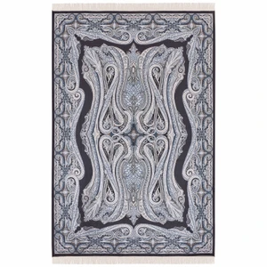 Kaşmir Halı İpek Moroccan Blue 160x230cm Halı