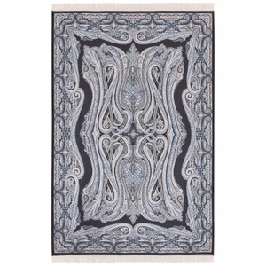 Kaşmir Halı İpek Moroccan Blue 200x290cm Halı