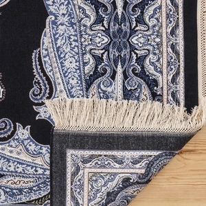 Kaşmir Halı İpek Moroccan Blue 200x290cm Halı görseli 4