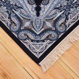 Kaşmir Halı İpek Moroccan Blue 200x290cm Halı görseli 6
